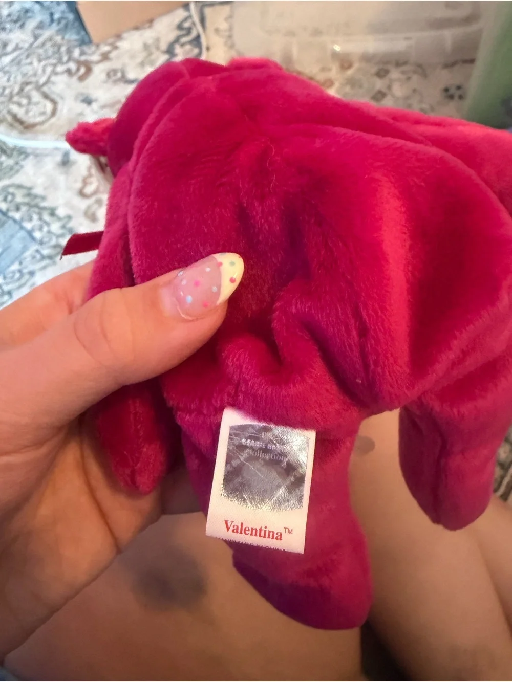 1999 TY Beanie Baby – Valentino (Vintage Collectible)